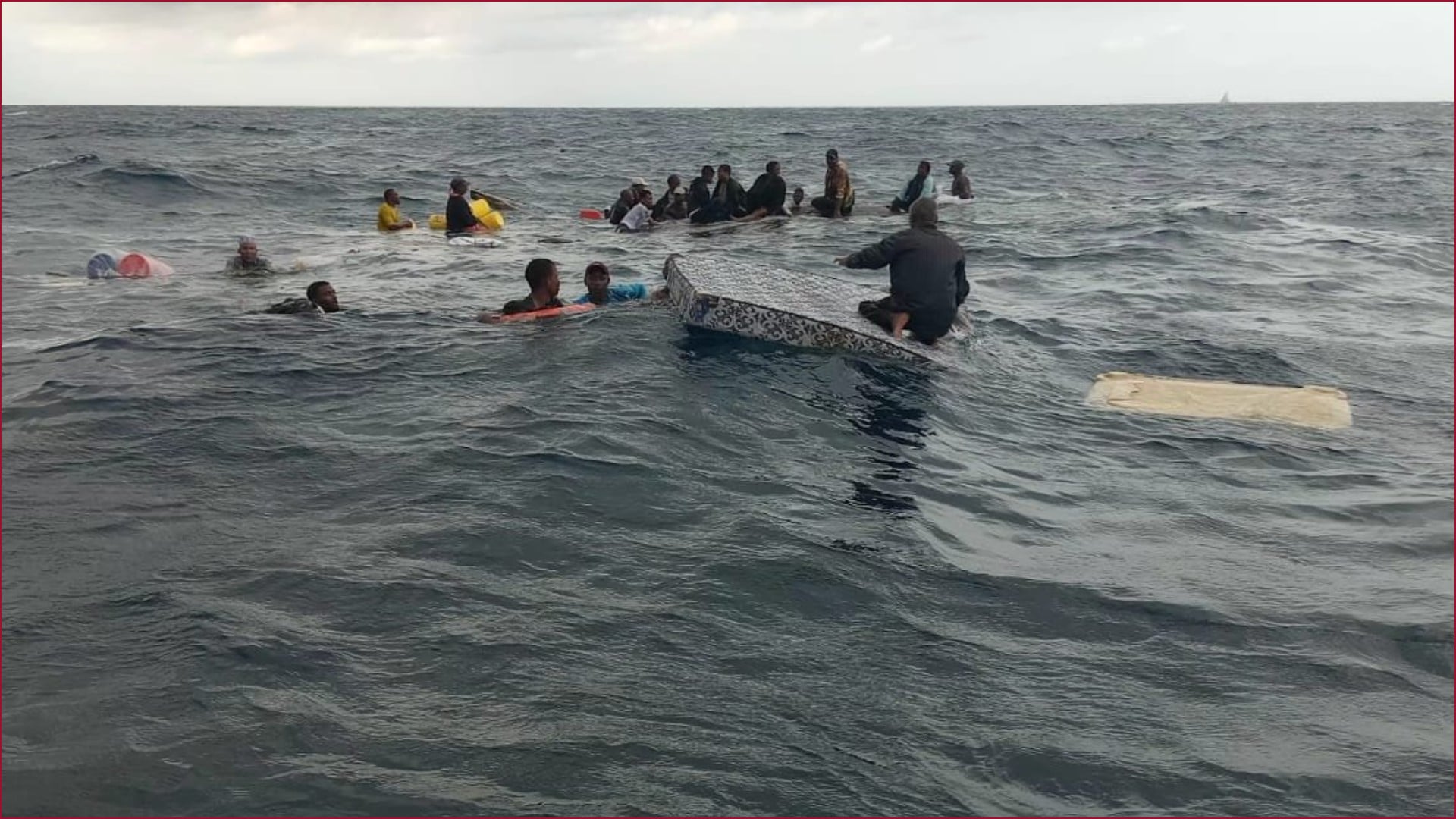 KCGS responders rescued 40 people onboard a vessel that capsized at the Kenyan coast.